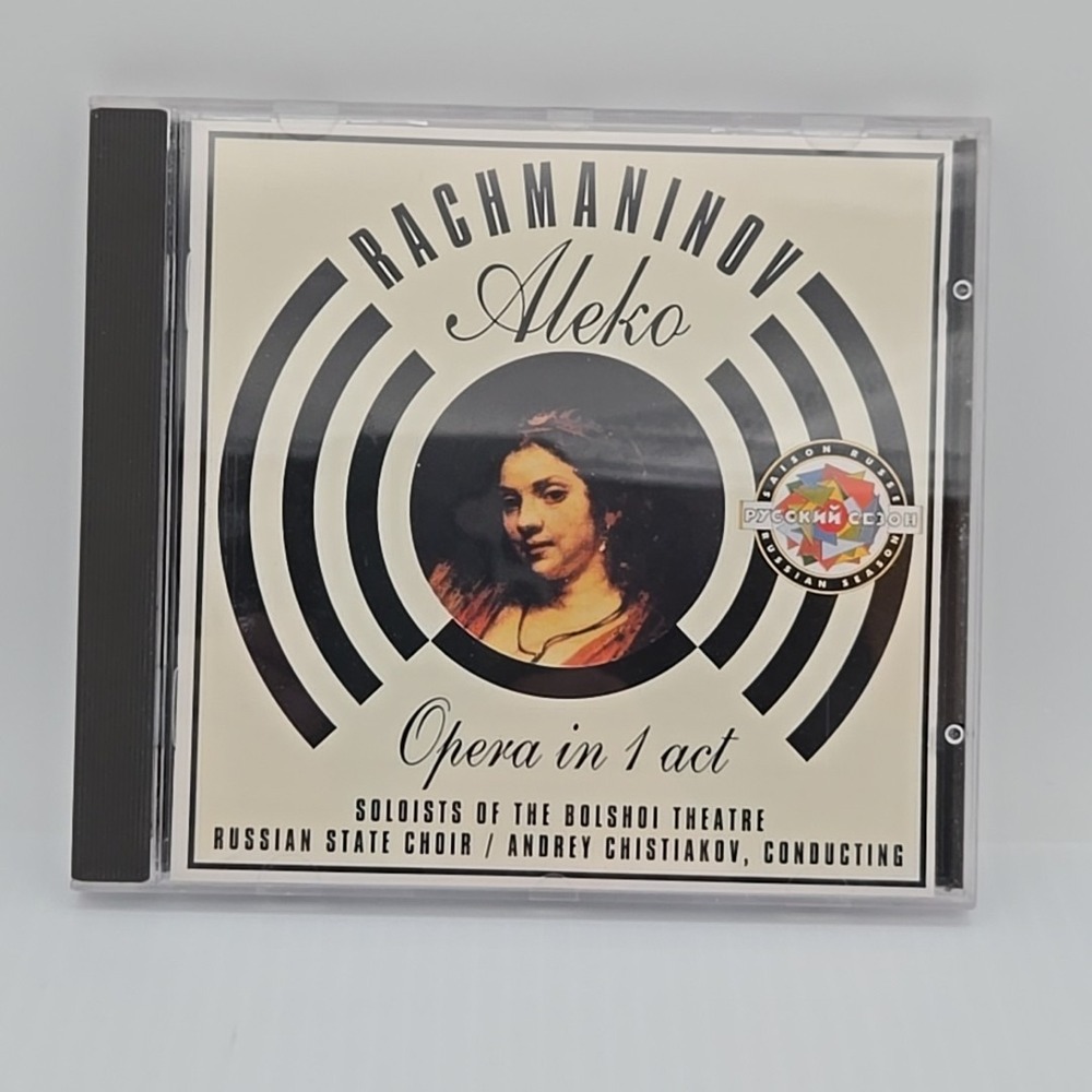 RACHMANINOV‎ Aleko (CD) Andrey CHISTIAKOV Bolshoi Theatre